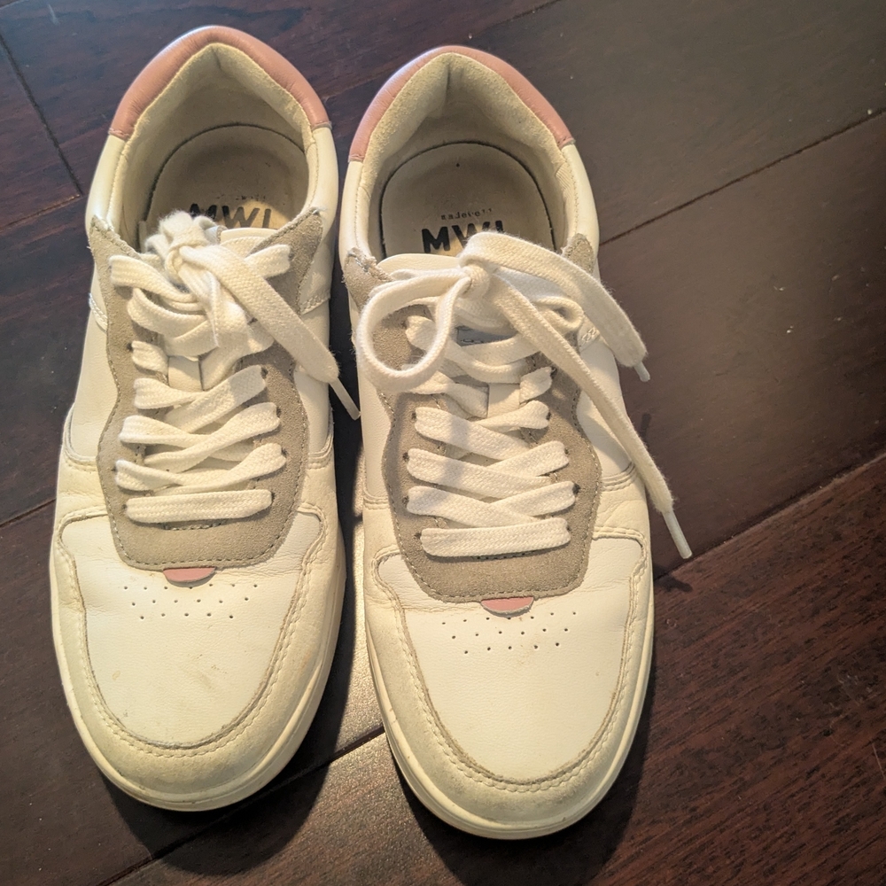 Madewell Court Low-Top Sneakers In Pastel Colorblock